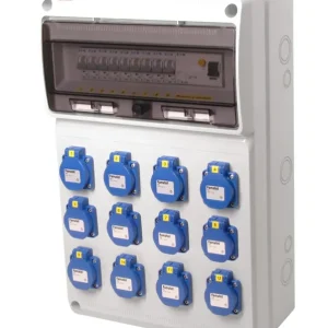 Omezená Nabídka FAMATEL v792 ZSF120000000.1 /3952  Zásuvková skříň IP54 jištěná s chráničem 40/4/003 - přístroje Eaton