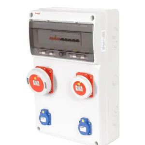 FAMATEL v810-6kA ZSF20100010.0 /3952 Zásuvková skříň IP54 jištěná bez chrániče - přístroje Eaton Nejprodávanější