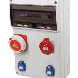 Originální FAMATEL v815 ZSF20100010.1 /3952  Zásuvková skříň IP54 jištěná s chráničem 63/4/003 - přístroje Eaton