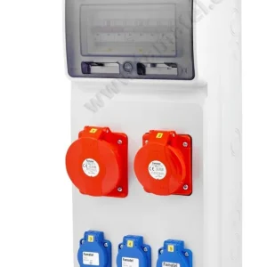 FAMATEL v450-6kA ZSF30101000.0 /3951  Zásuvková skříň IP44 jištěná bez chrániče - přístroje Eaton Horká Nabídka