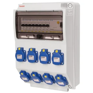 FAMATEL v704 ZSF80000000.1 /3959 Zásuvková skříň IP54 jištěná s chráničem 40/4/003 - přístroje Eaton Nejprodávanější