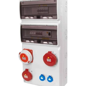 FAMATEL v8356 ZSF20101010.1 /3977 Zásuvková skříň IP65 jištěná s chráničem 63/4/003 - přístroje Eaton Omezená Nabídka