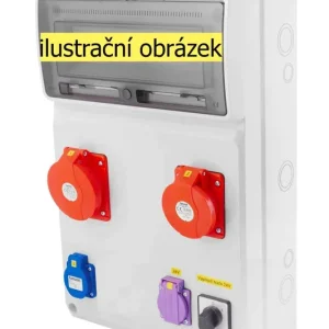 Limitovaná Edice FAMATEL v894-6kA ZSFT11200000.1 /3952  Zásuvková skříň IP44 jištěná s chráničem 40/4/003 - přístroje Eaton