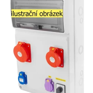FAMATEL v898-6kA ZSFT11002000.0 /3952  Zásuvková skříň IP44 jištěná bez chrániče - přístroje Eaton Prémiový