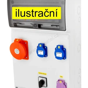 FAMATEL v925 ZSFT21001000.0 /3952  Zásuvková skříň IP44 jištěná bez chrániče - přístroje Eaton Moderní