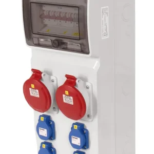 FAMATEL v645 ZSF40002000.0 /3951  Zásuvková skříň IP44 jištěná bez chrániče - přístroje Eaton Vrácení Zdarma