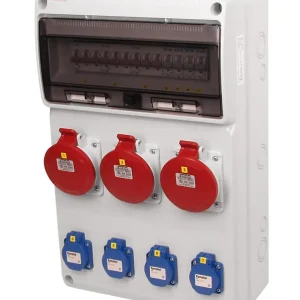 FAMATEL v671 ZSF40003000.0 /3952  Zásuvková skříň IP44 jištěná bez chrániče - přístroje Eaton Nakupujte Hned