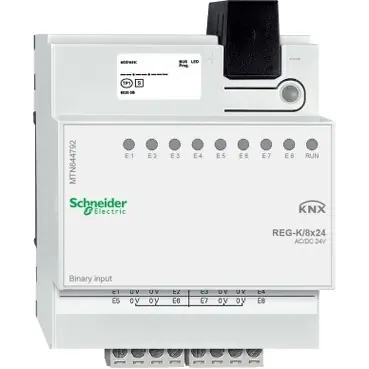 SCHNEIDER MTN644792 MERTEN KNX modul binárních vstupů REG-K/8x24 Objednat Nyní