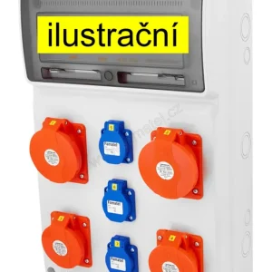 Originální FAMATEL v675 ZSF40202000.0 /3952  Zásuvková skříň IP44 jištěná bez chrániče - přístroje Eaton