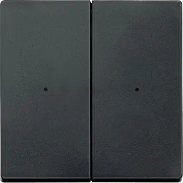 Autentický SCHNEIDER MTN625214 MERTEN Kryty pro 2-nás.tlač. modul, antracit, System M