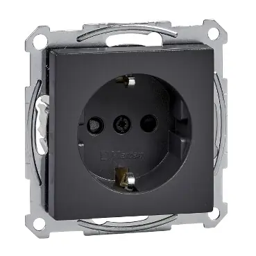 Hromadná Objednávka SCHNEIDER MTN2300-0414 MERTEN Zásuvka 250V/16A s boč.zem.kont., System M, antracit