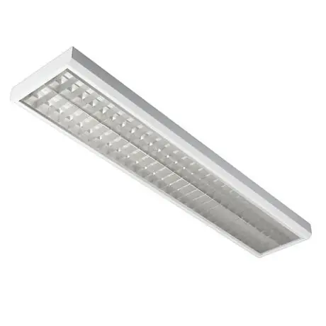 Top Prodej MODUS LLLX6000RL2MAT4ND Svítidlo přisazené/závěsné mřížkové vysoké, 2x LED, 57W 6200lm 4000K IP20, matná mřížka