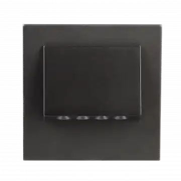 ZAMEL 11-221-61 LED světlo NAVI, pod omítku, 230Vstř, IP20, černá Garance Vrácení Peněz