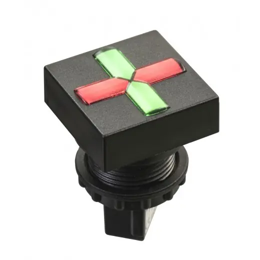 Záruka V Ceně ELECO 868983 SUS-09-Q G/W 230AC Ukazatel stavu - zelená / bílá