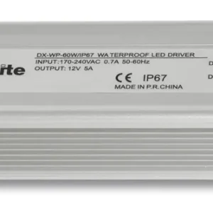 ECOLITE DX-WP-60W/IP67 El. trafo,230V-12V,5A,60W Nová Kolekce