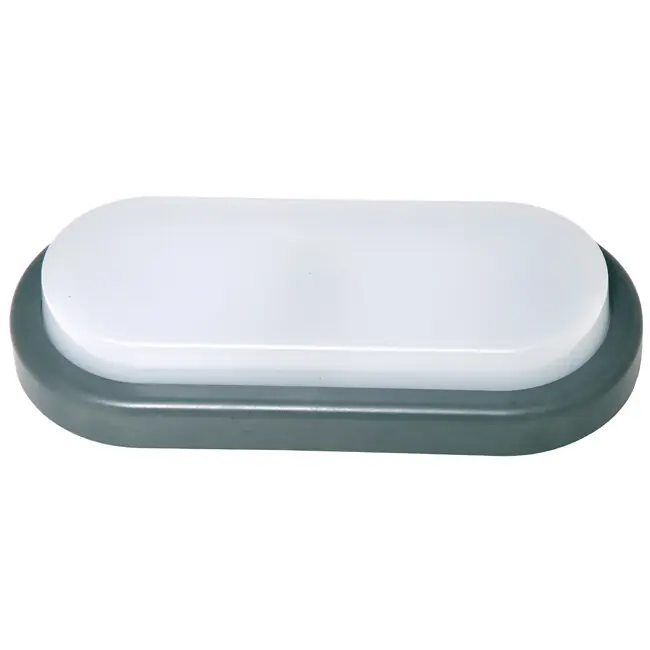 ECOLITE LED-BL18W-SED SMD ovál,18W,4000K,IP54,1405Lm,šedý Výhodná Nabídka