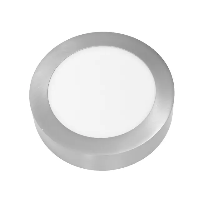 Finální Výprodej ECOLITE LED-CSL-12W/27/CHR SMD kruh přisazený17,5cm,12W,2700K,IP20,860Lm