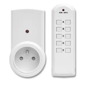 ECOLITE EZ-7901 3 zásuvky na dálk. ovl., max.1150W Finální Výprodej