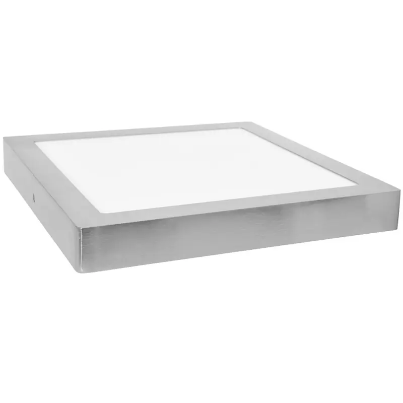 ECOLITE LED-CSQ-12W/27/CHR SMD panel přisaz.17x17cm,12W,2700K,IP20,860Lm Aktuální