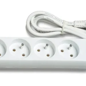 Autentický ECOLITE FX4-5 Prodl. přívod 5m, 4zásuvky bez vypínače