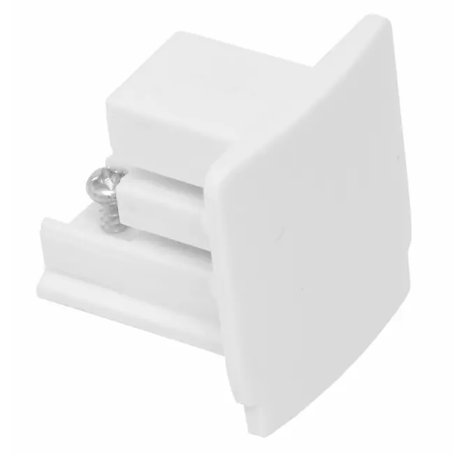 Kup Teď ECOLITE TR-KONCOVKA-3F/BI Koncovka na 3-fázové lišty, bílá