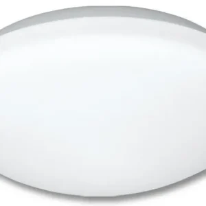 Luxusní ECOLITE W131/B-BI Stropní svítidlo, bílé, IP44, max 60W, bez čidla