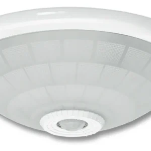 ECOLITE WHST78-BI Stropní svítidlo bílé 2xE27 s PIR senzorem, max 2x40W Ihned K Objednání