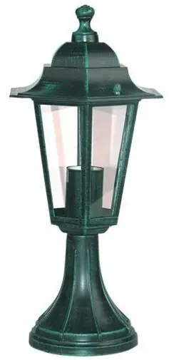 Záruka V Ceně ECOLITE Z6104-PAT Venk. svítidlo 6BM,lampička,patina