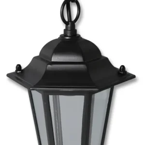 ECOLITE Z6105-CR Venk. svítidlo 6BM,závěs,černá Akce