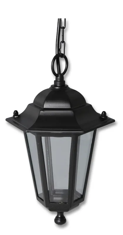 ECOLITE Z6105-CR Venk. svítidlo 6BM,závěs,černá Akce