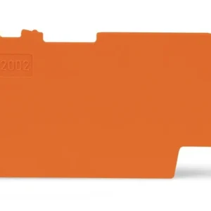 Celosvětová Doprava WAGO 2002-1792 Koncová bočnice a separátor, Tloušťka 1 mm, oranžová