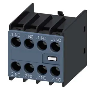 Cenový Hit SIEMENS 3RH2911-1HA13 Auxiliary switch on the front, 1 NO + 3 NC Current path 1 NC, 1 NC