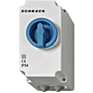 Omezená Nabídka SCHRACK BE400002--  Kryt motorového spínače BE, IP54+N svorka