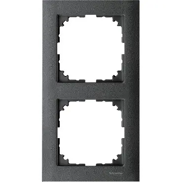 Ruční Výroba SCHNEIDER MTN4020-3614 MERTEN Rámeček 2násobný M-Pure, antracit