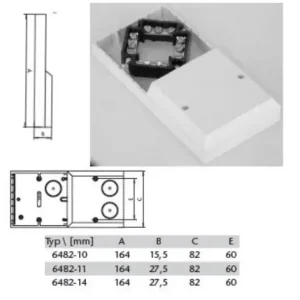 SEZ-DK 6482-14 Krabicová rozvodka *10000564.00 Výprodej