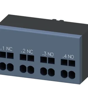 SIEMENS 3RA6913-2A AUXILIARY SWITCH, 1 NC CONTACT, 1 NO CONTACT, CONNECTION AUXILIARY CIRC Must-Have