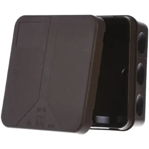 SPELSBERG 34401201 2K-12-L/br Spojovací krabice, prázdná 85x85x37mm,hnědá Pouze Dnes