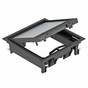 OBO BETTERMANN 7405146 GES4-2U10T 9011 Přístrojová jednotka Prémiový