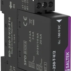 Top Prodej SALTEK A05555 BD-250-T-V/2-F16 svodič pro 2 dvoužilovou telekomunikační linku