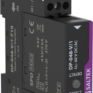 Celosvětová Doprava SALTEK A05666 DP-048-V/1-F16 přepěťová ochrana napájení, do 48 V DC, vým.mod.
