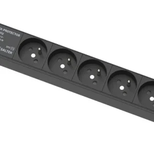 Expresní Doručení SALTEK A05873 RACK-PROTECTOR-VX7-1U vícenásobné zásuvky s vyp. a přep.ochr.