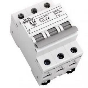 BONEGA Jistič EV-6J (6 kA) 3P B 6A *01-3006202B EV Luxusní
