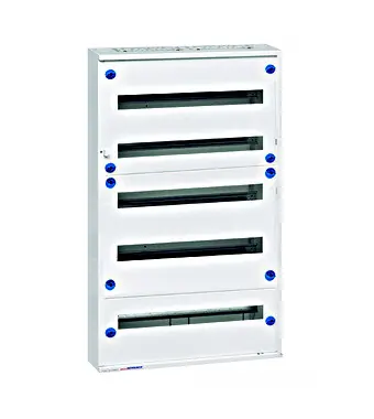 SCHRACK ILC3A533-- Oceloplechová nástěnná rozvodnice 5x33, bez dveří Must-Have