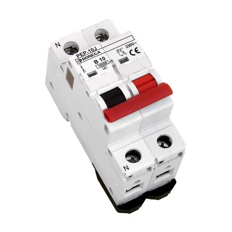 Autentický BONEGA Jistič+chránič 2P RCBO (10 kA) 16A char. B / 30 mA (A) *28-2016B0302 PEP 10PJ-A