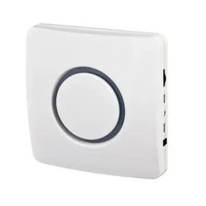 Moderní ELEKTROBOCK 1001 BZ10-1 Bezdrátový zvonek bílá