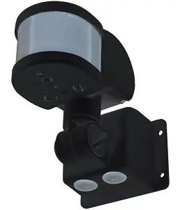 ELEKTROBOCK 1524 LX48A ČERNÉ Čidlo pohybové, úhel 270°, dosah 11m,zátěž max.1200W, IP44 Záruka V Ceně