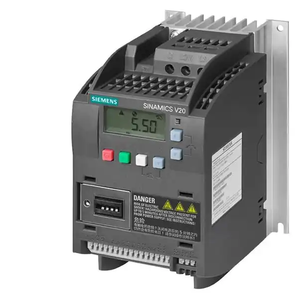 Dokud Zásoby Vydrží SIEMENS 6SL3210-5BE21-5UV0 SINAMICS V20 380-480V3AC-15/+10% 47-63Hz Rated power 1.5 kW