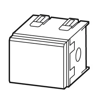 SIEMENS BVP:087483 BD01-AK01X/ZS Odbočná skříňka s poj. paticí pro válc. poj. 10x38mm, 3x1 Levný