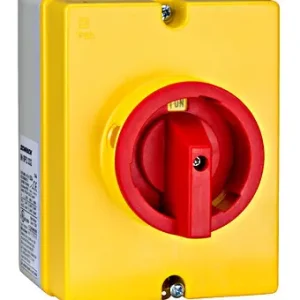 Přímo Od Výrobce SCHRACK IN8P2332-- Vypínač LTS20A v krytu IP65 + PE svorka, 3.pól, 20A, červený