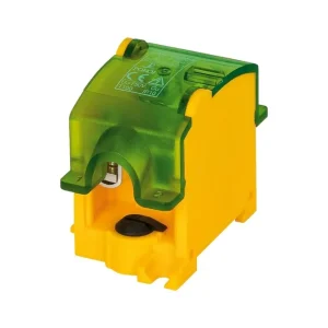 Značkový ELEMAN 1008731 Svorkovnice stoupací OBL 35/25-1, krytá, zelená, na DIN/panel, 1pól.